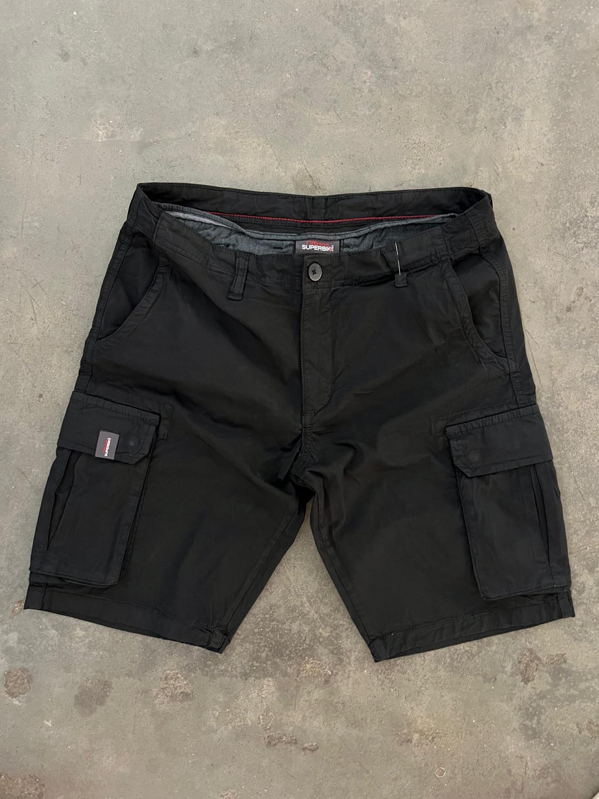 Off.141 - LVE5BR010745U BLACK BERMUDA UOMO - Officine Superbike