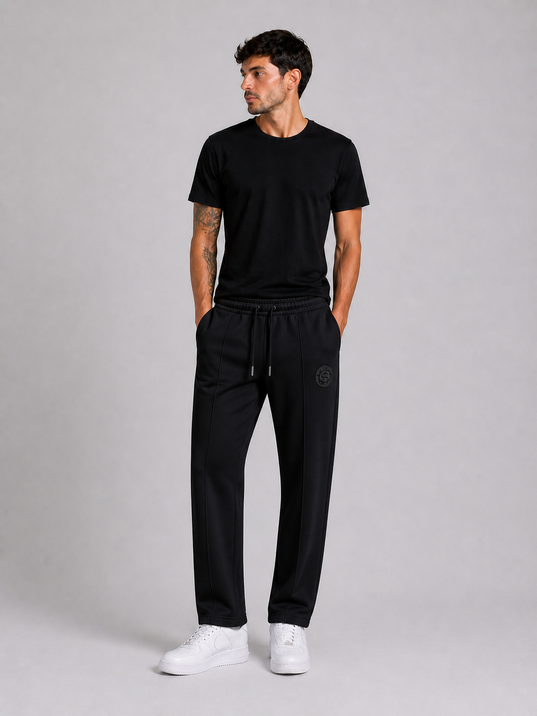 Off.343.PE2026M - "LOW MARK" PANTA NERO