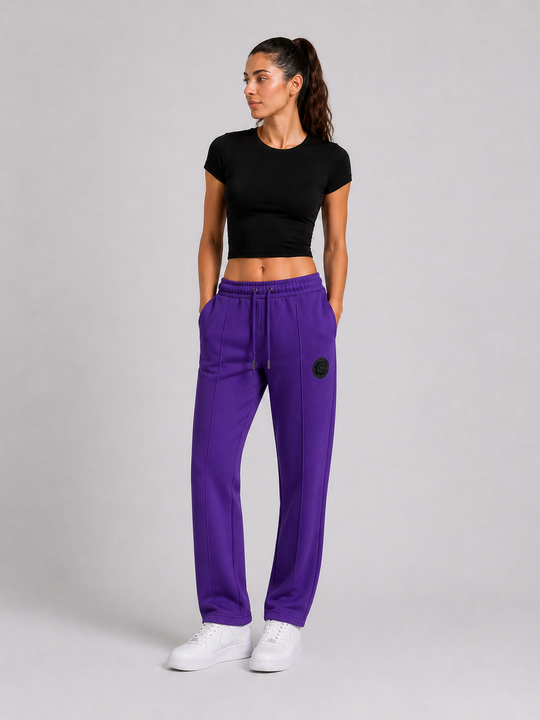 Off.347.PE2026M - "LOW MARK" PANTA VIOLA