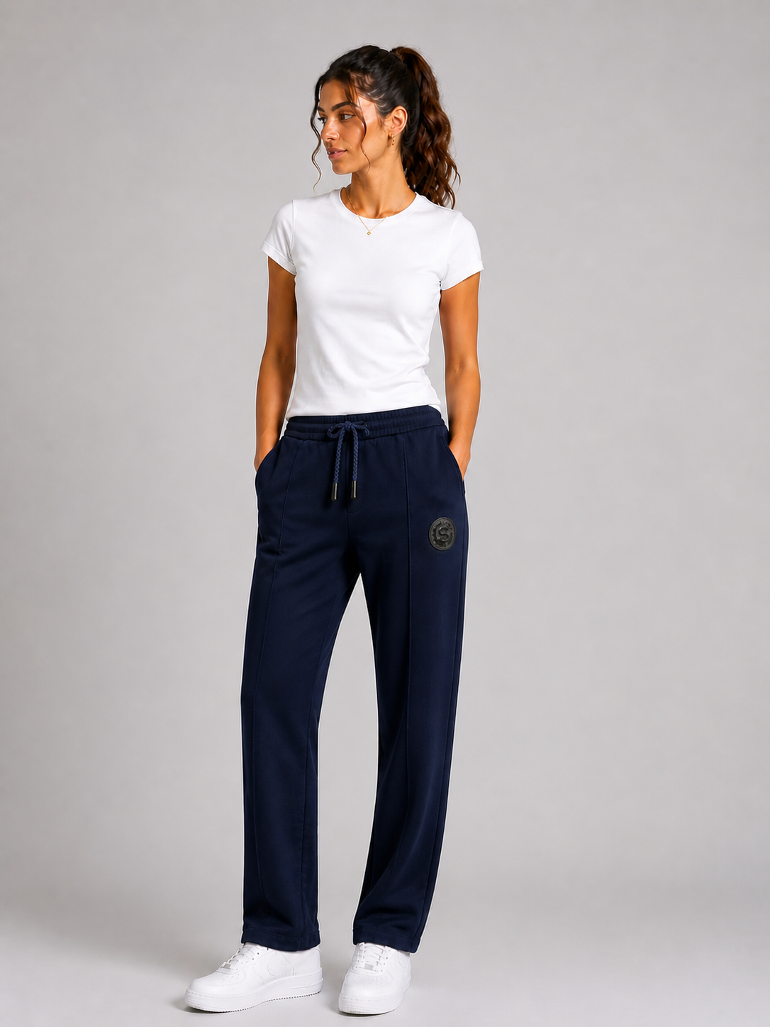 Off.344.PE2026M - "LOW MARK" PANTA BLU
