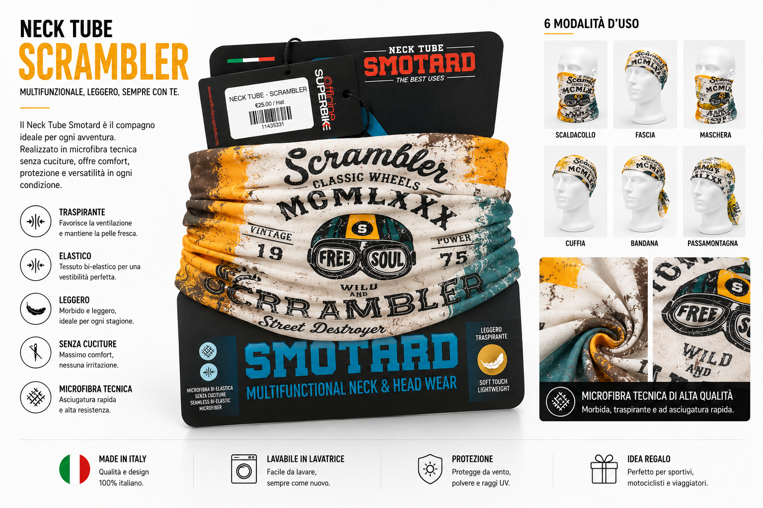 NECK TUBE - SCRAMBLER