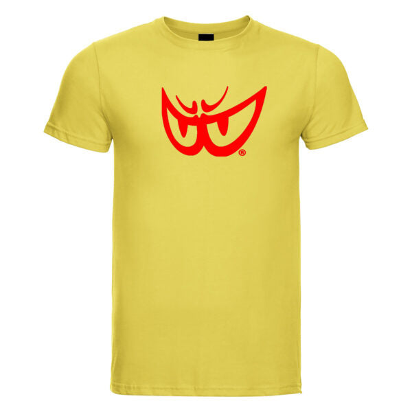 Brk 78 - T-Shirt Uomo - Biologico - Red on Yellow Eyes - Berik