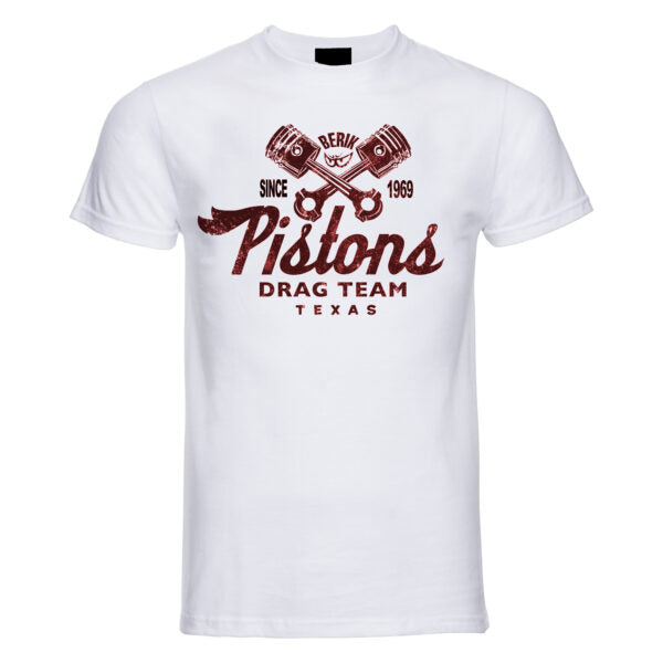 Brk 09 - T-Shirt Uomo - Sport/Everyday - Red Pistons - Berik