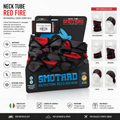 NECK TUBE -  RED FIRE