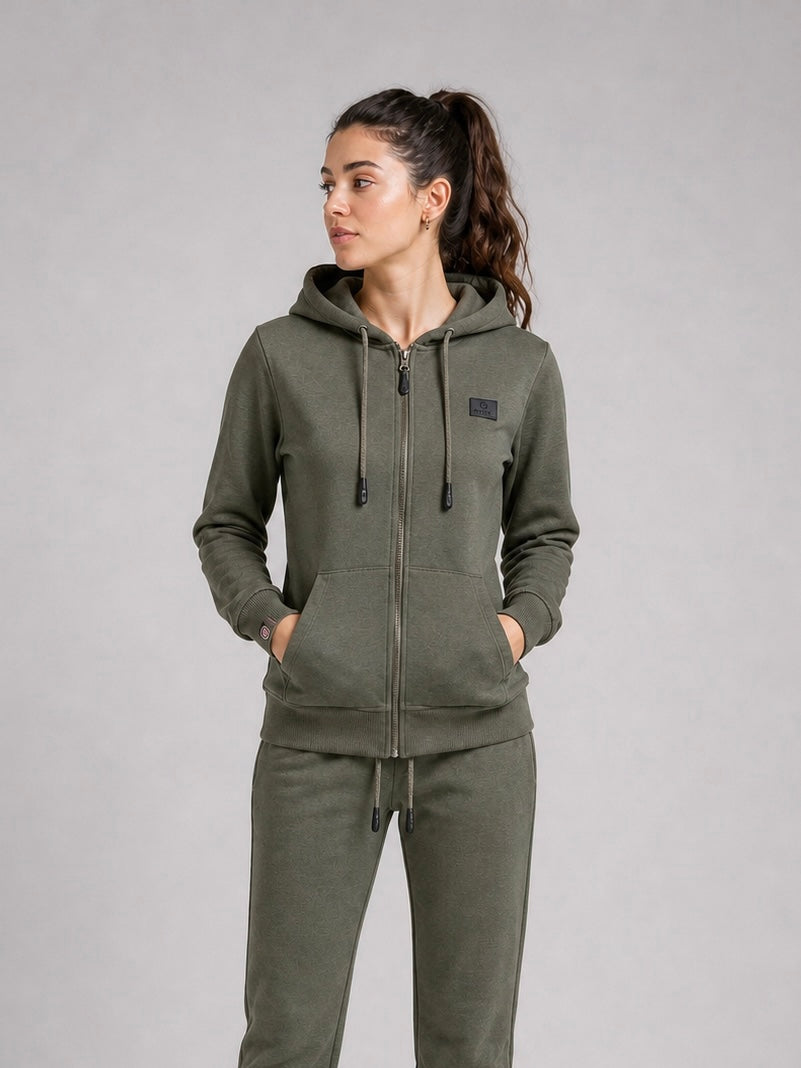Off.337.PE2026M - GREEN FULL ZIP CAPP WM