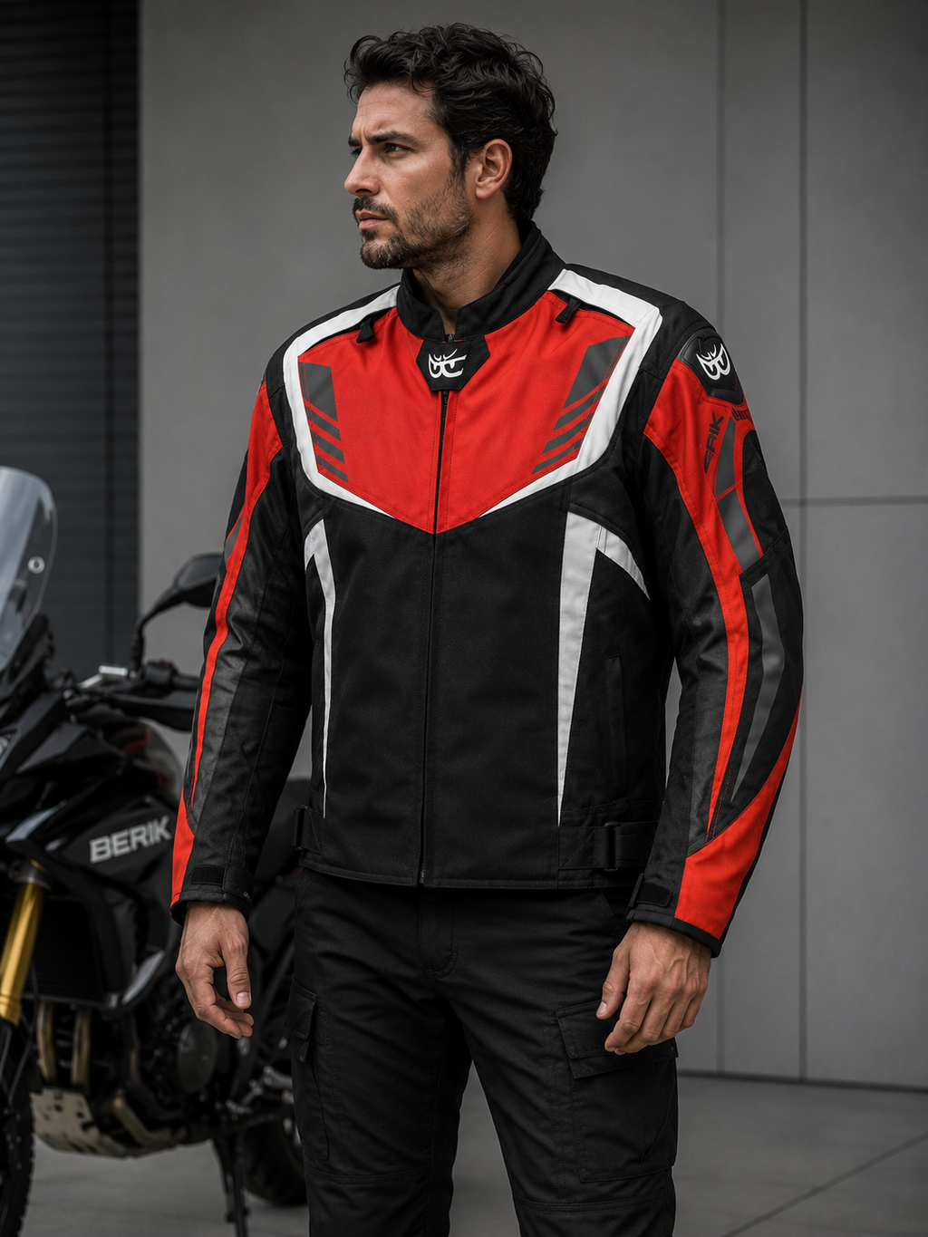 Brk 142 - NJ-183330-BK - Nylon Jacket