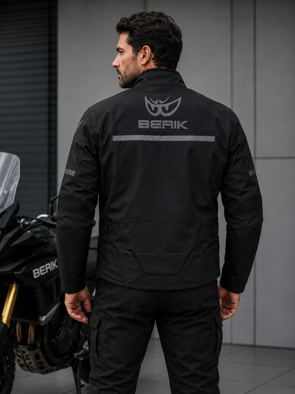 Brk 143 - NJ-223301-BK - Nylon Jacket