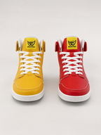 J1-2 Brk - Oran/Red - Shoes - Berik