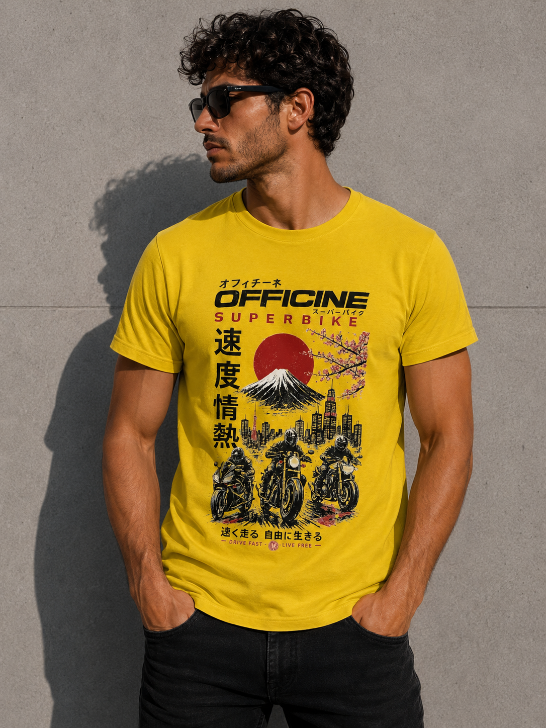 Off.460. YELLOW JAPAN