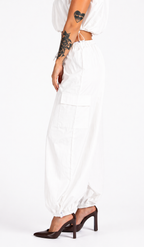 Off.393.SLE4PT030895D - PANT WHT