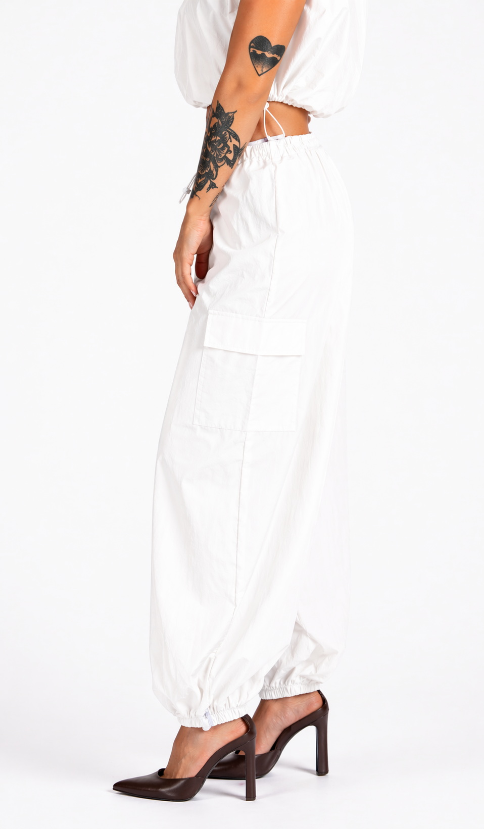 Off.393.SLE4PT030895D - PANT WHT
