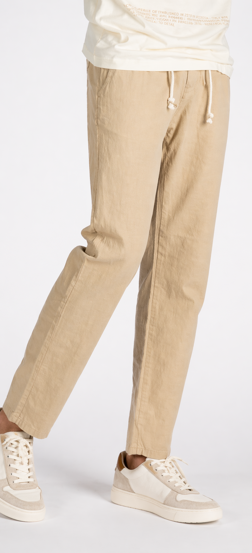 Off.407.SLE5PT002079U - PANTA MAN CAMEL