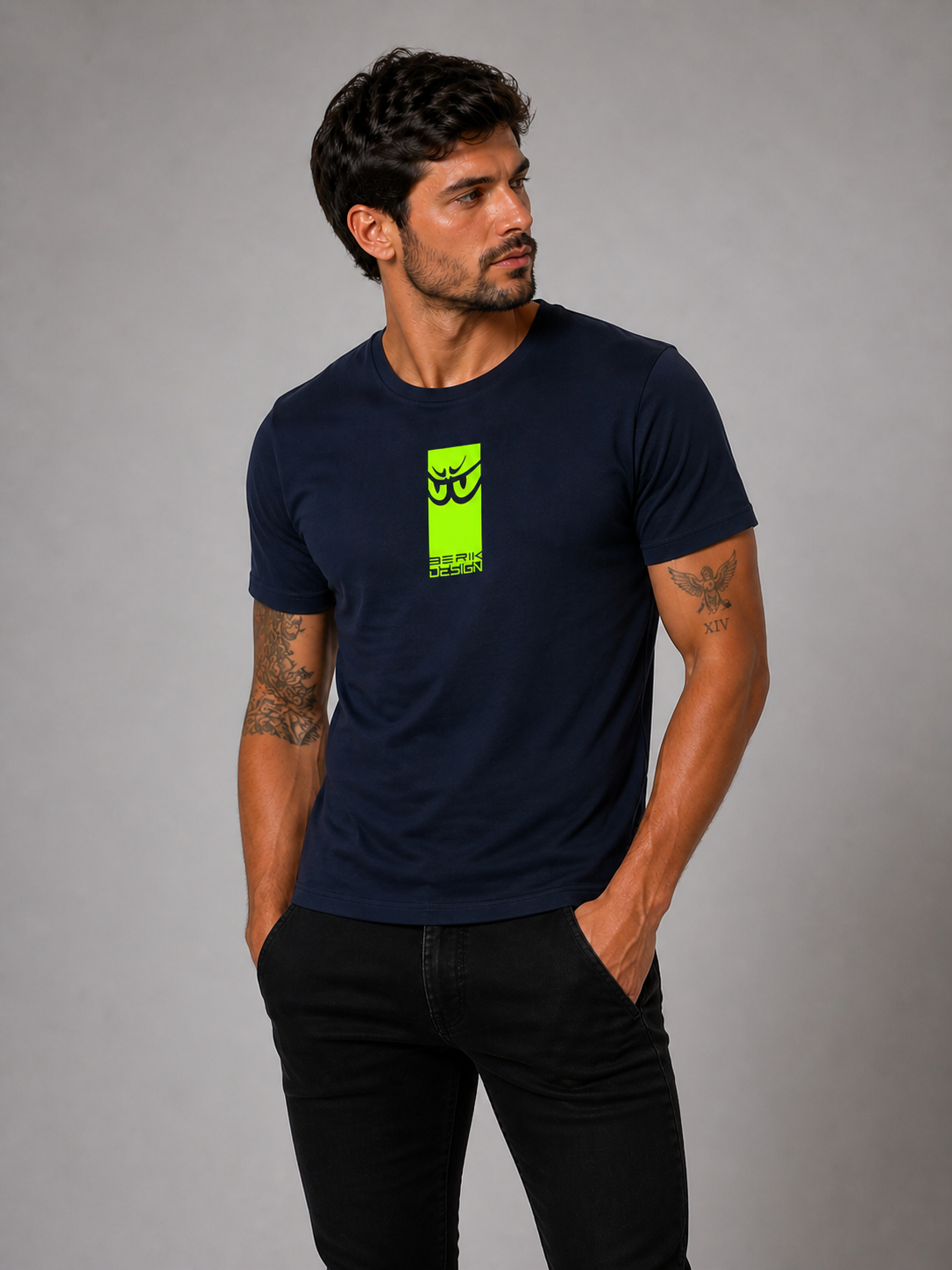 Brk 31 - T-Shirt Uomo - Line - Berik