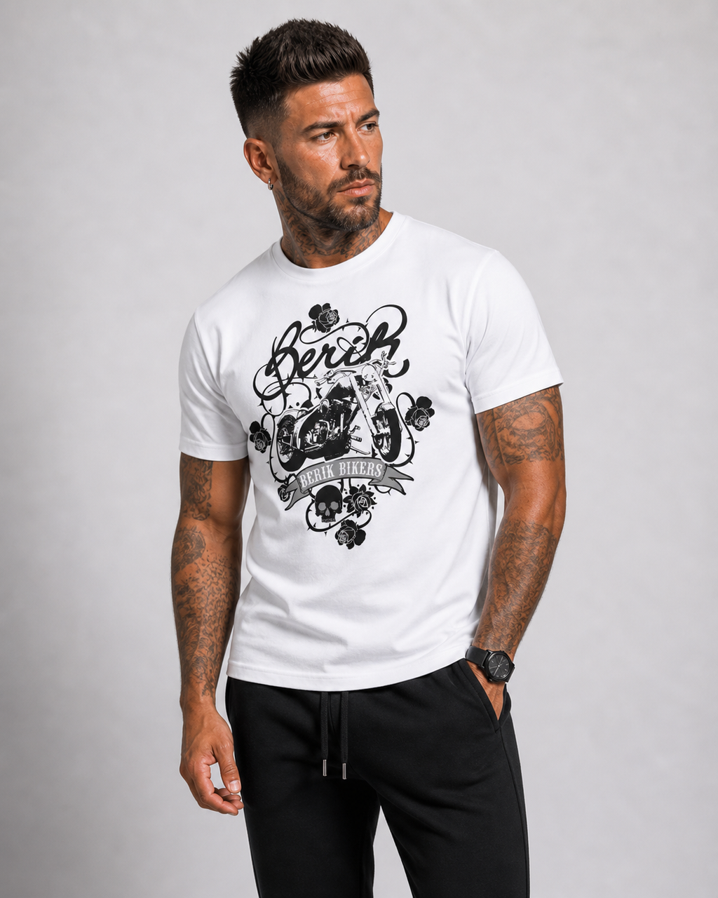 Brk 15 - Men's T-Shirt - Old Style - MRG70Rose - Berik