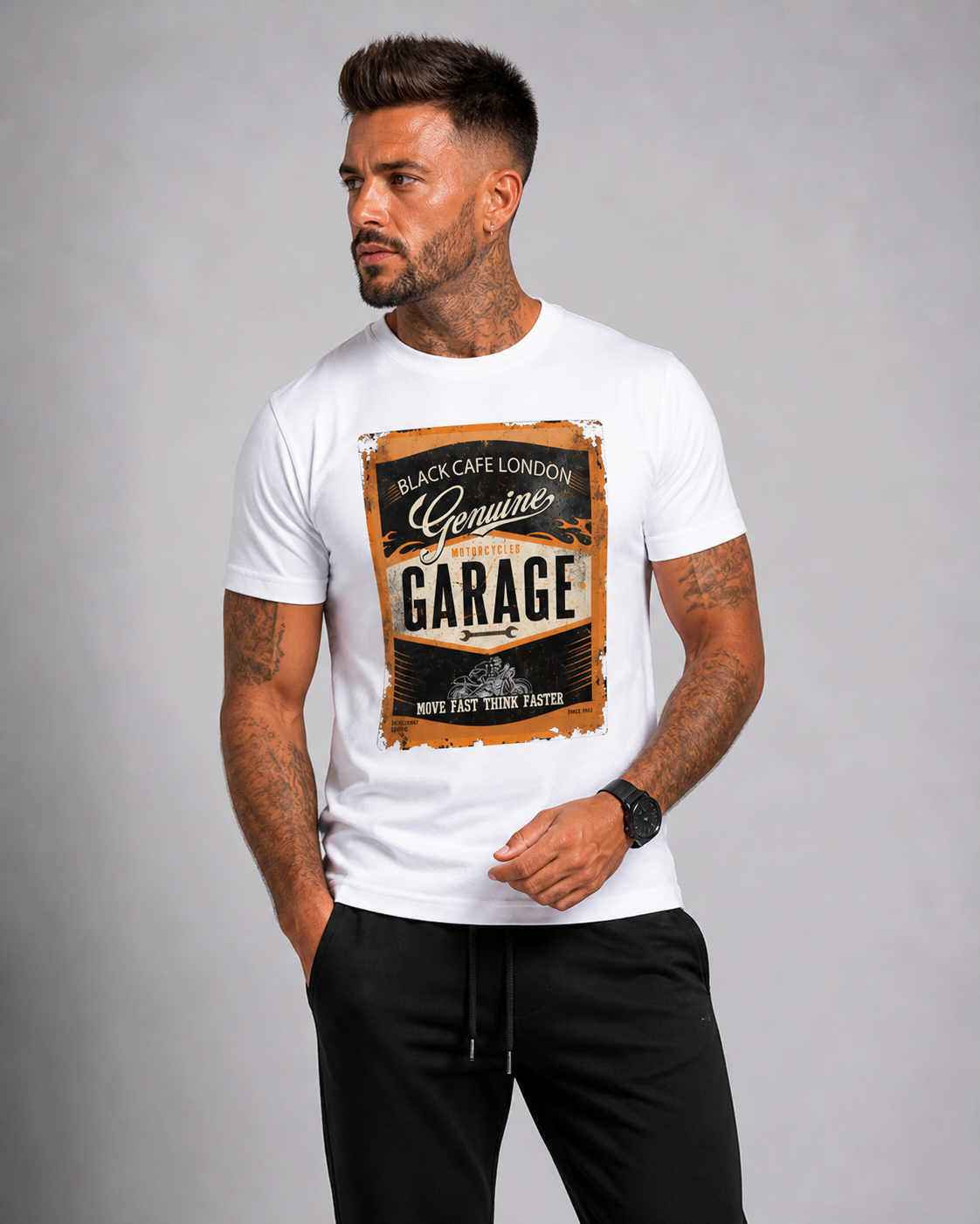 Brk 35 - T-Shirt Uomo - Old Style - Garage - Berik