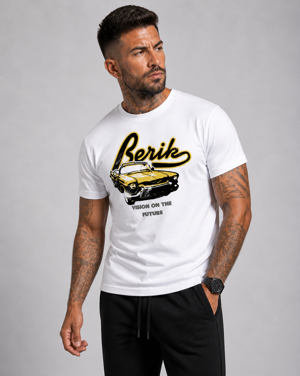Brk 36 - T-Shirt Uomo - Old Style - Caddi - Berik