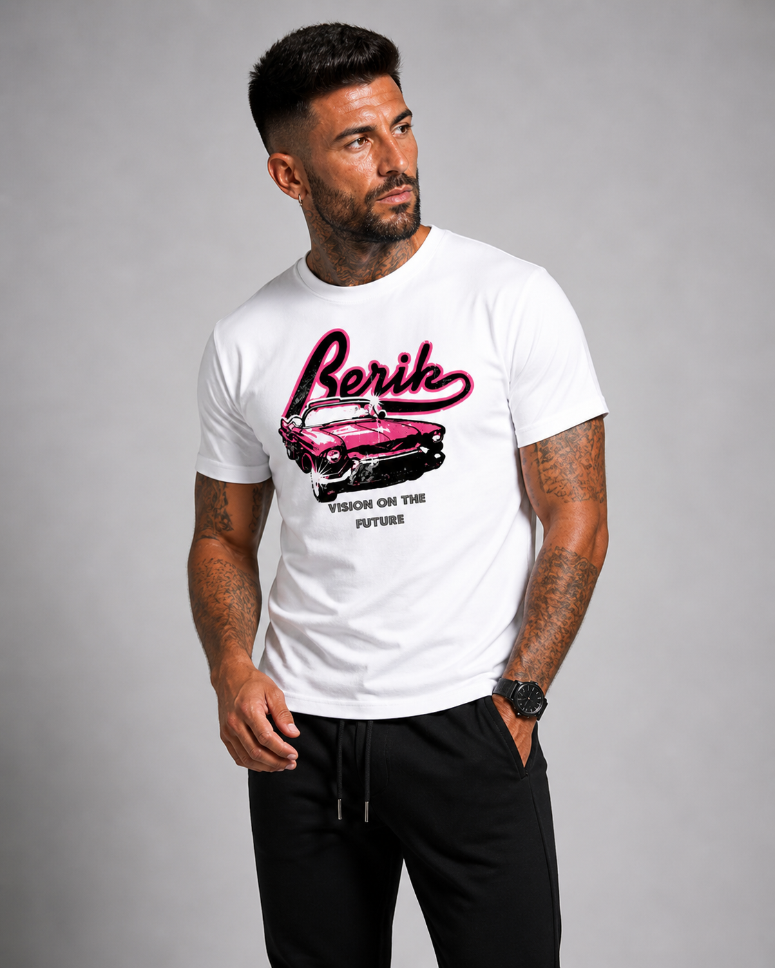 Brk 37 - T-Shirt Uomo - Old Style - Caddi - Berik