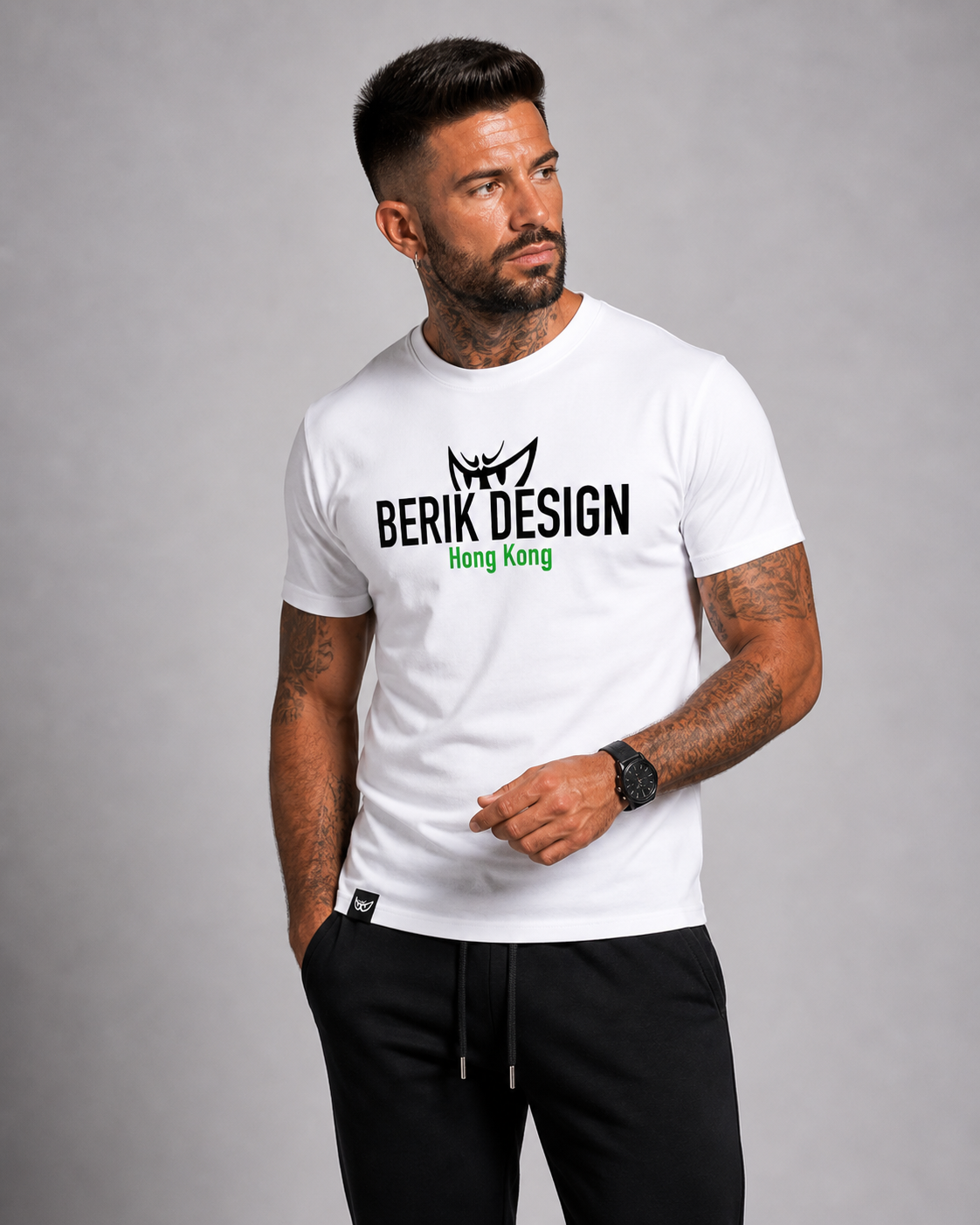 Brk 01 - T-Shirt Uomo - City - Honk Kong - Berik