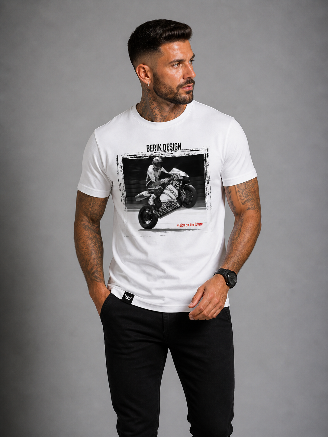 Brk 70 - T-Shirt Uomo - On The Track - Berik