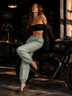 Off.394.SLE4PT030896D - SIMPLE SAGE PANT