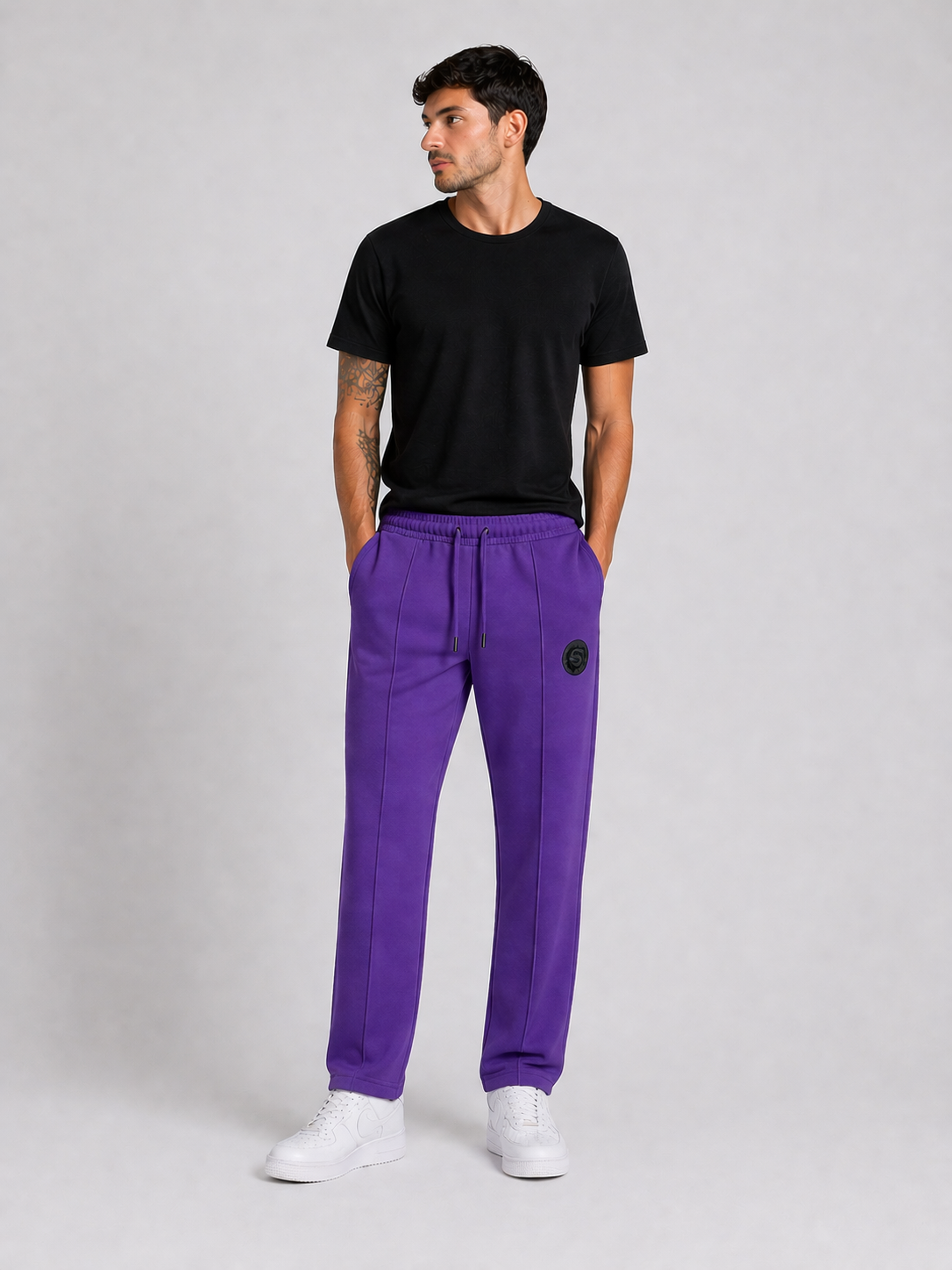 Off.347.PE2026M - "LOW MARK" PANTA VIOLA