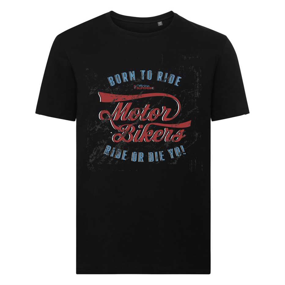 Off 104 - T-Shirt Uomo - Rock Style - Old - Officine Superbike