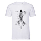 Off 109 - T-Shirt Uomo - Elegance Style - Bike - Officine Superbike