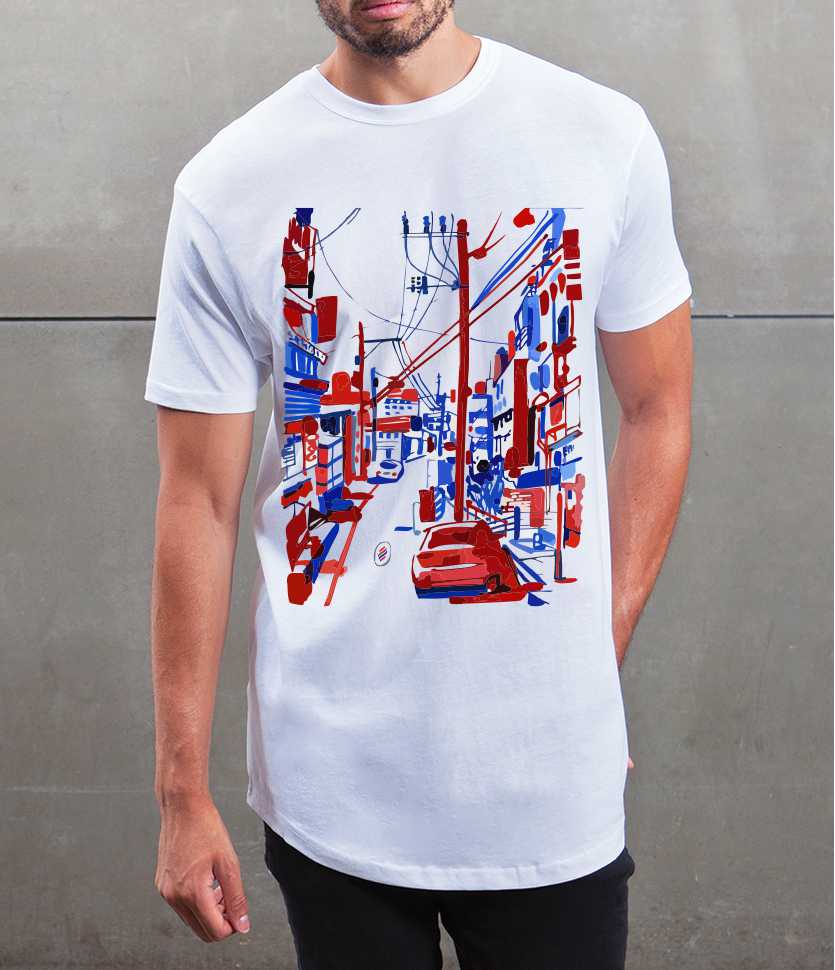 Off 71 - T-Shirt Long Uomo - Street - Officine Superbike