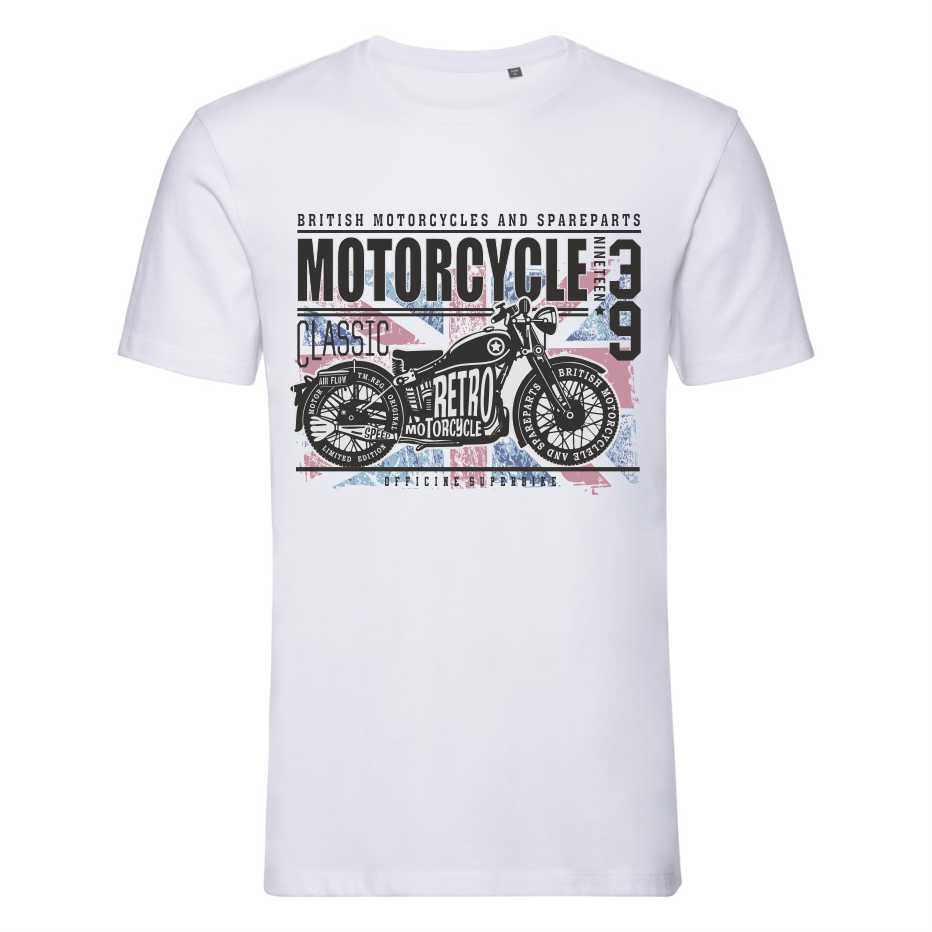 Off 75 - T-Shirt Uomo - American and UK Style - Engl Retro - Officine Superbike