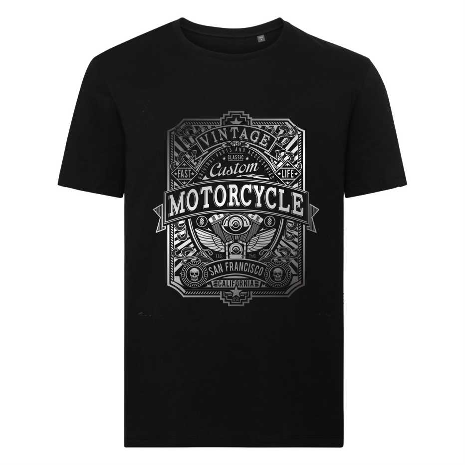 Off 78 - T-Shirt Uomo - Rock Style - Scudo - Officine Superbike