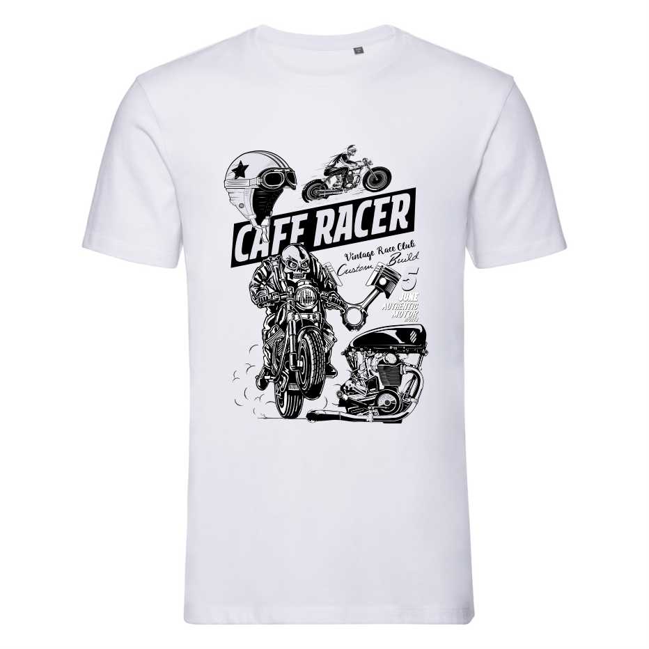 Off 93 - T-Shirt Uomo - Rock Style - Cafe Racer - Officine Superbike