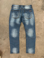 Off.150 RVE5PT001757U MID BLU PANTALONI UOMO - Denim - First - Officine Superbike