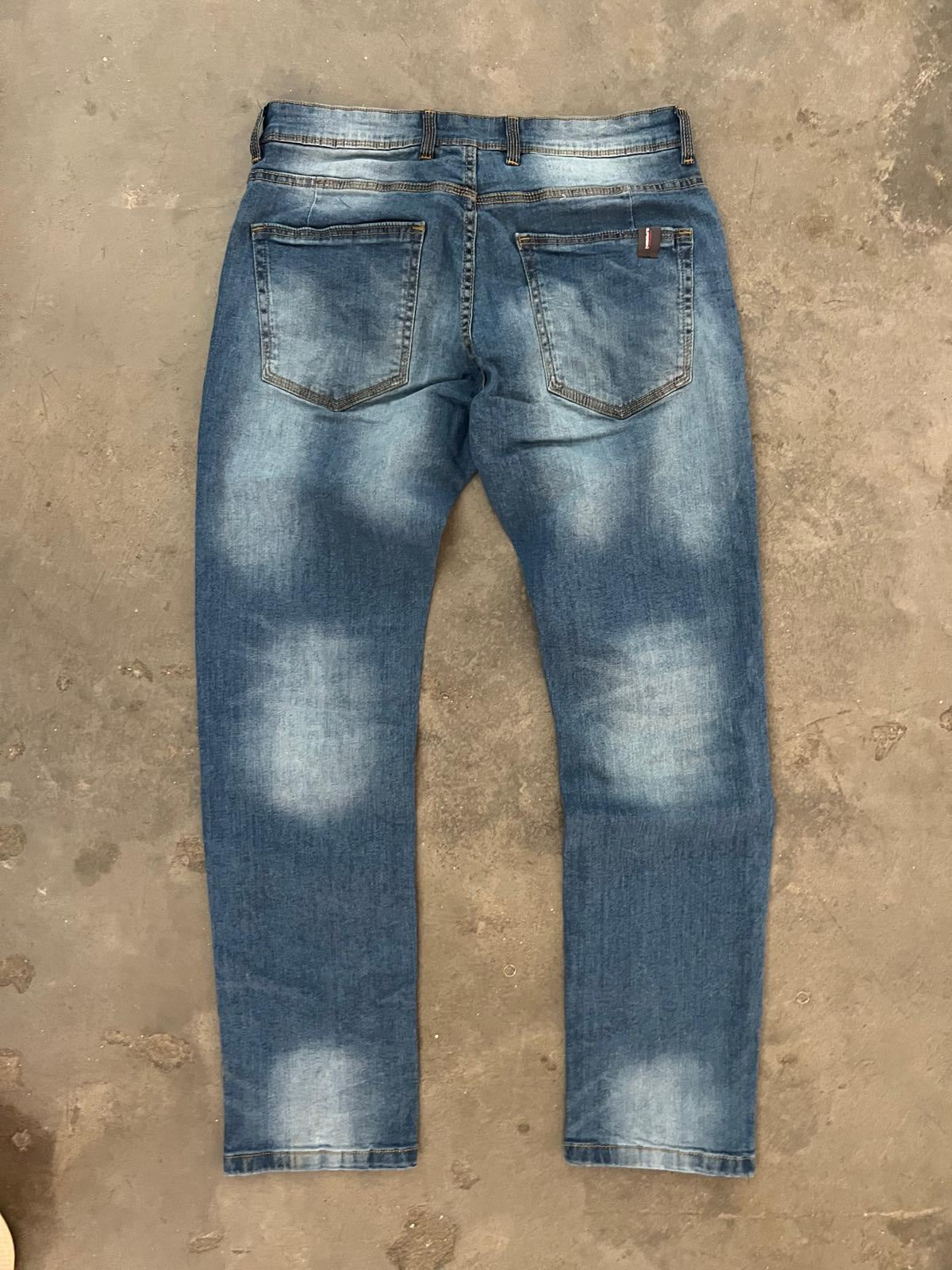 Off.150 RVE5PT001757U MID BLU PANTALONI UOMO - Denim - First - Officine Superbike
